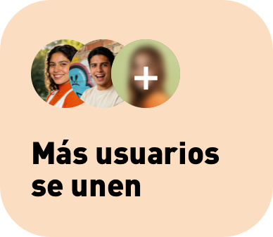 Más usuarios se unen